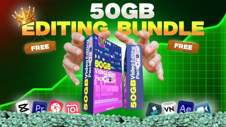 50 GB of Free Video Editing Assets
