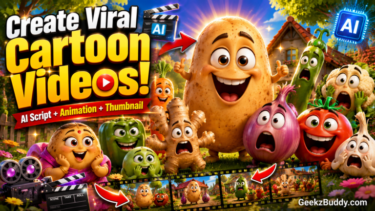 How to Create Viral Vegetable Cartoon Animation Videos with AI