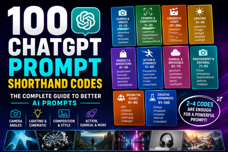 ChatGPT prompt shorthand codes