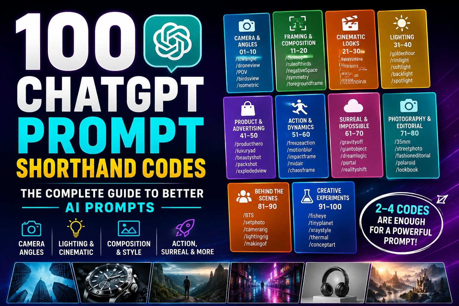 ChatGPT prompt shorthand codes